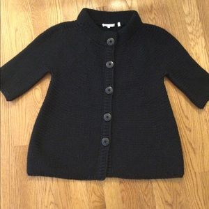 VINCE- Beautiful Knit Black Cardigan. Size S